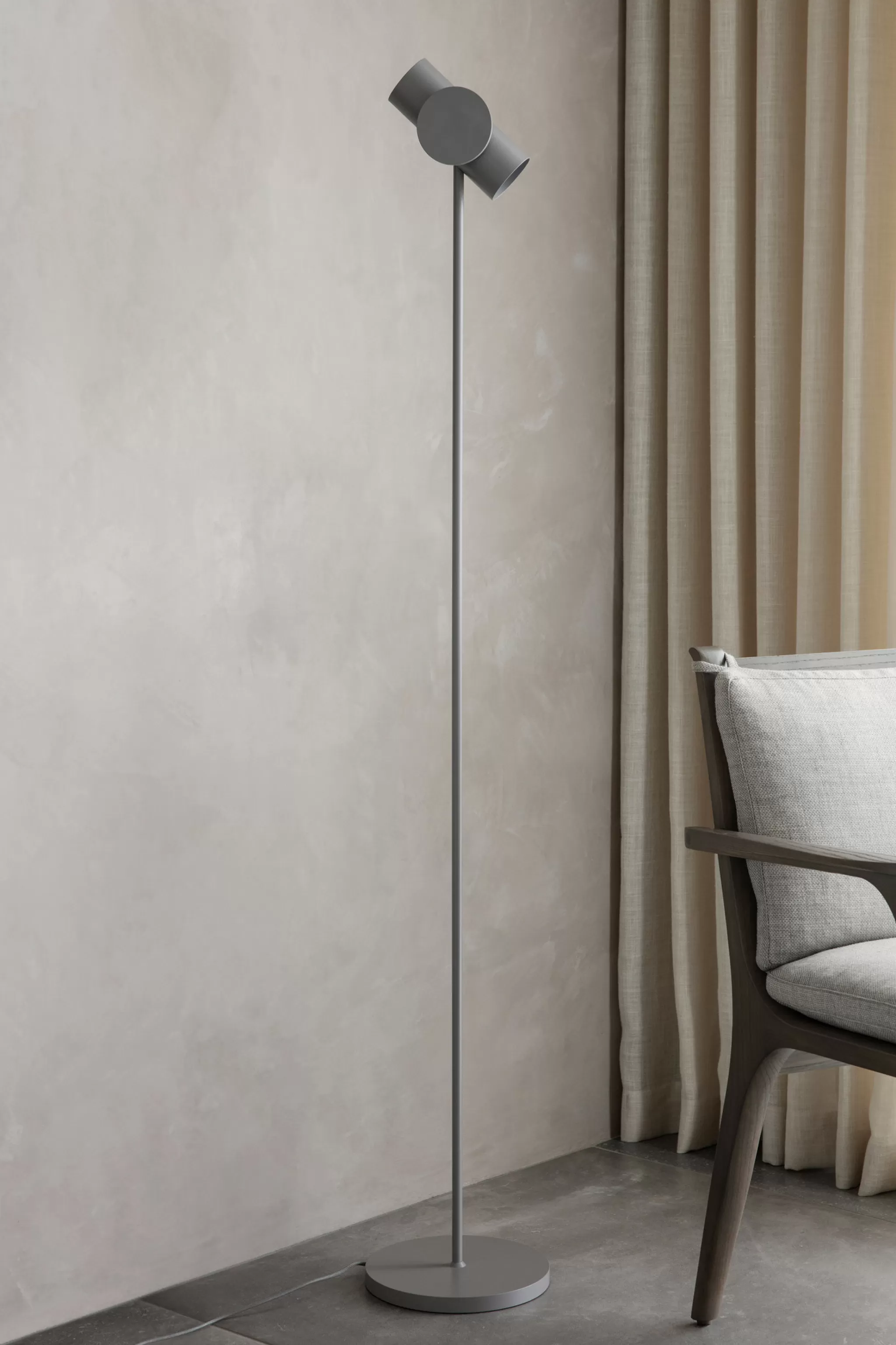 Blomus Lighting*Stage Led Floor Lamp Warm Gray (66185)