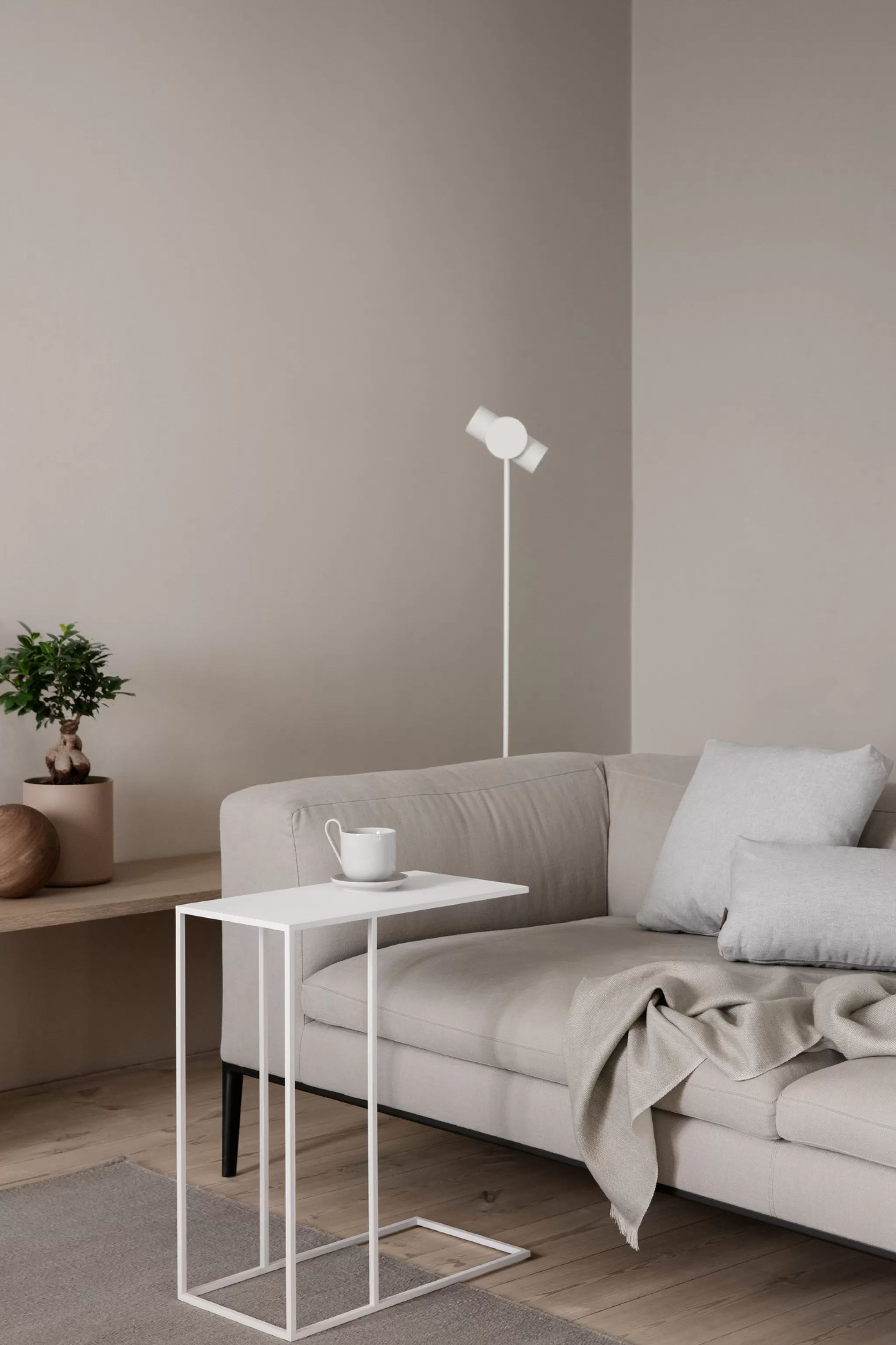 Blomus Lighting*Stage Led Table Lamp Lily White (66180) Height 44 Cm
