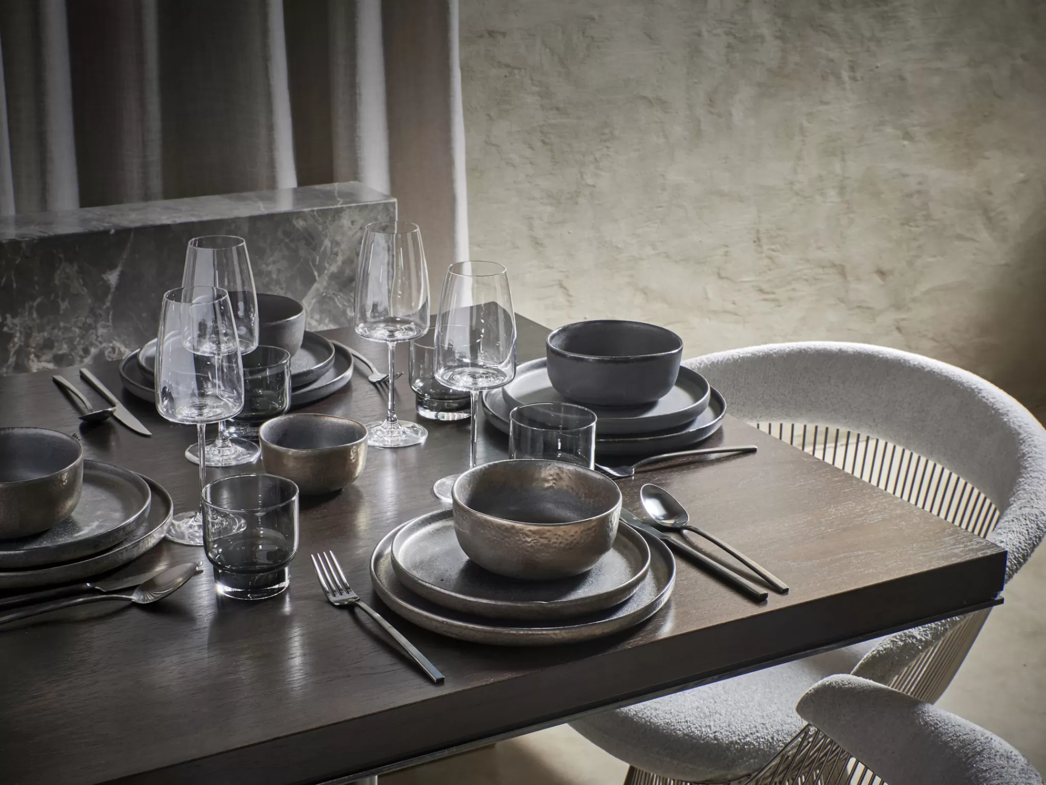 Sale Studio Urban Bowl 10 Cm Gold Graphite (Set / 4) 803250 Studio Urban