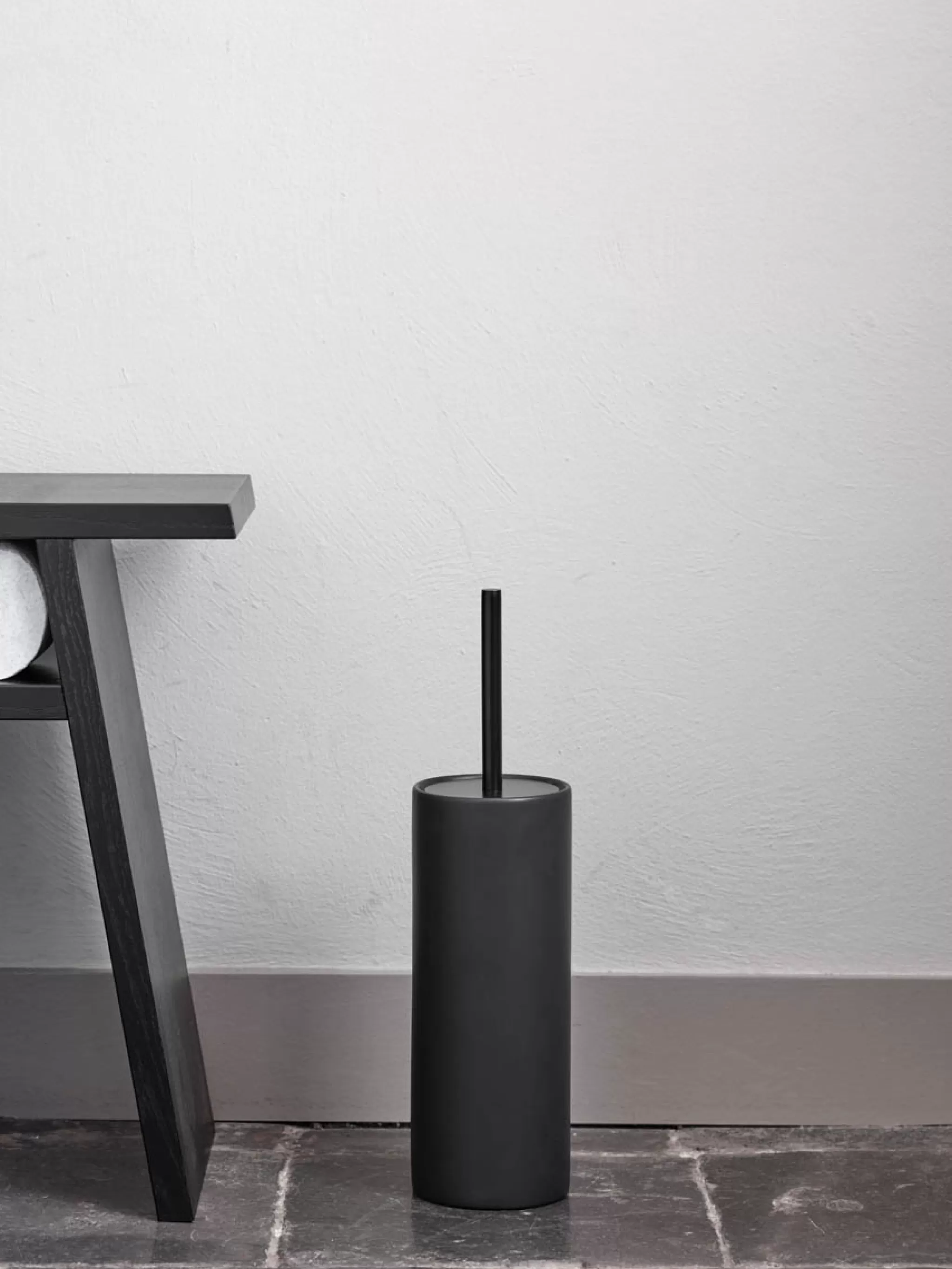 Aquanova Toilet Brush Holder*Toilet Brush Holder Forte Color Black (Forbhr-09)