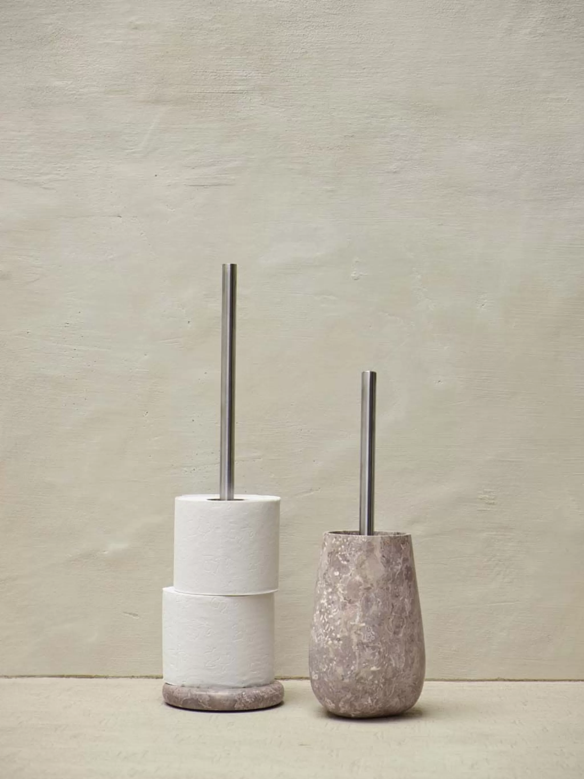 Aquanova Roll Holder*Toilet Roll Holder Conor Color Greige, Gray / Beige (Conrlh-15)