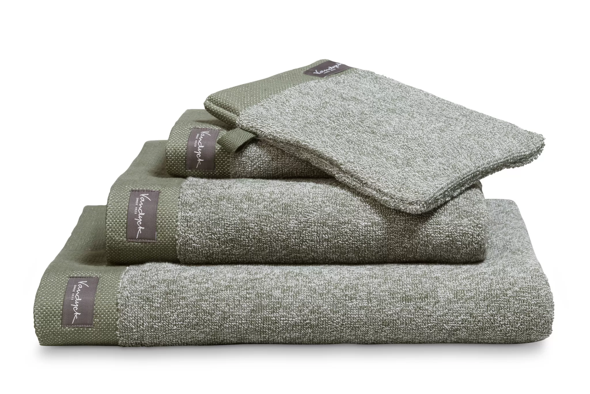 Vandyck Home*Towel Home Mouline Color Olive (Bakc18201)