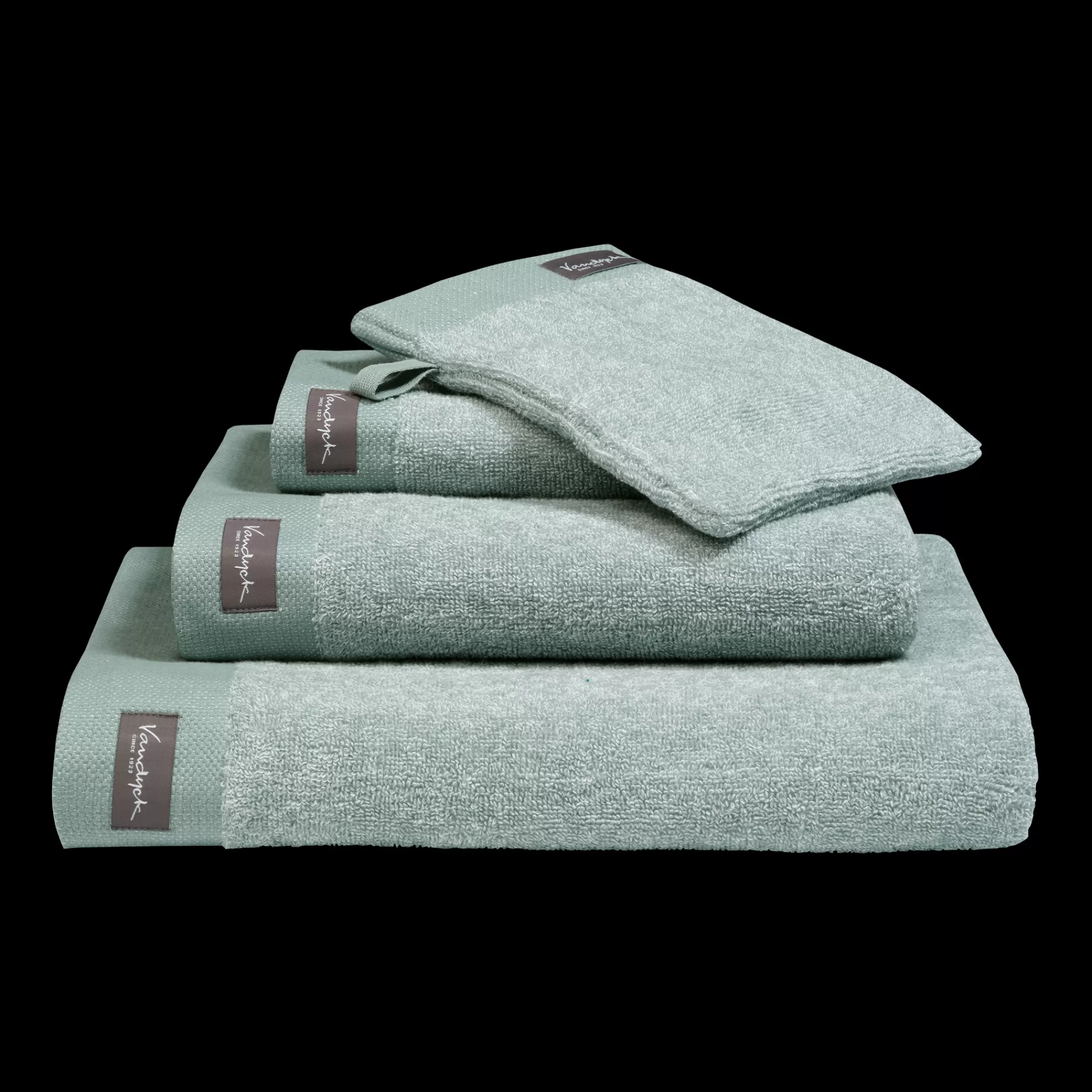 Vandyck Home*Towel Home Mouline Color Pearl Blue (Bakc18201)