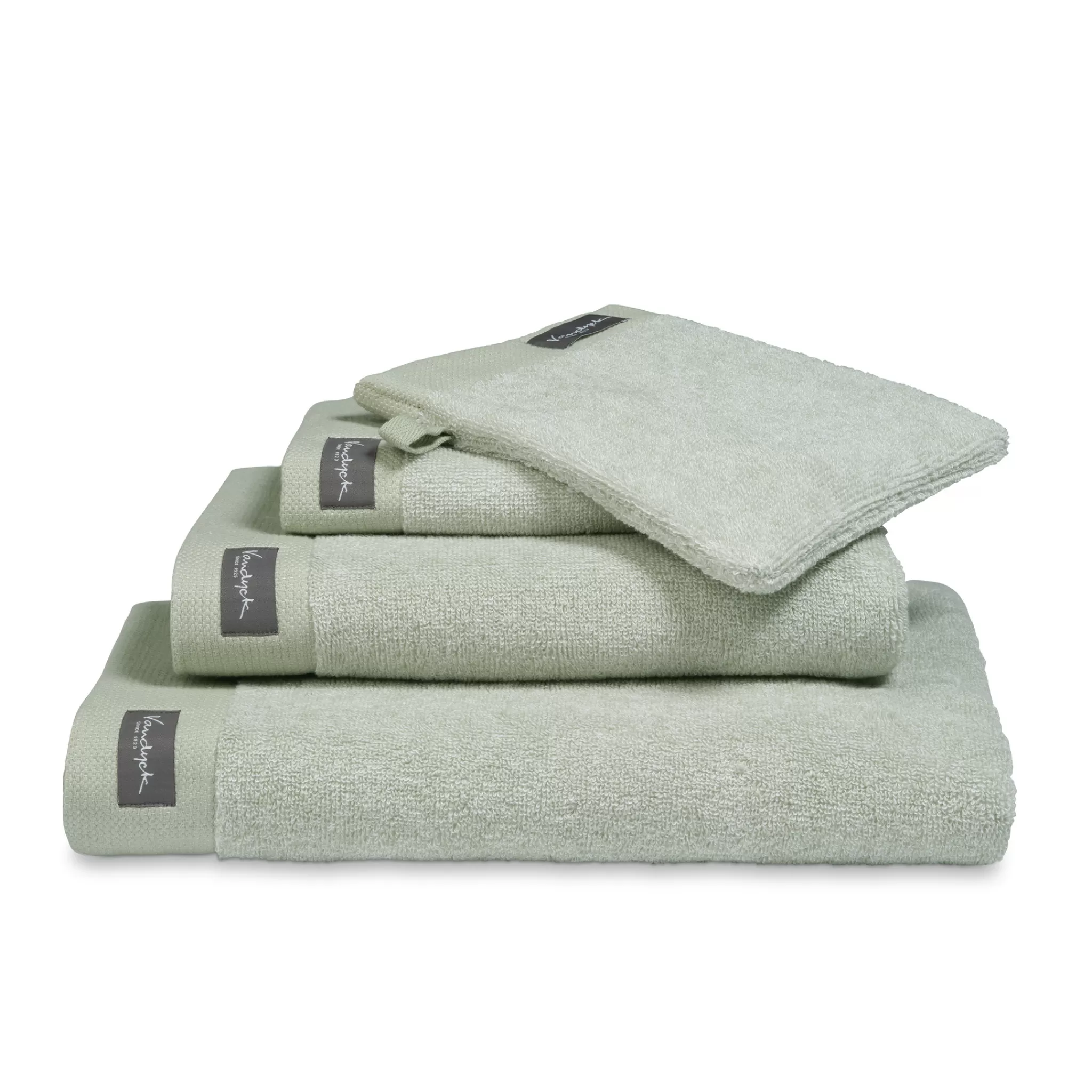 Vandyck Home*Towel Home Mouline Color Smoke Green (Bakc18201)