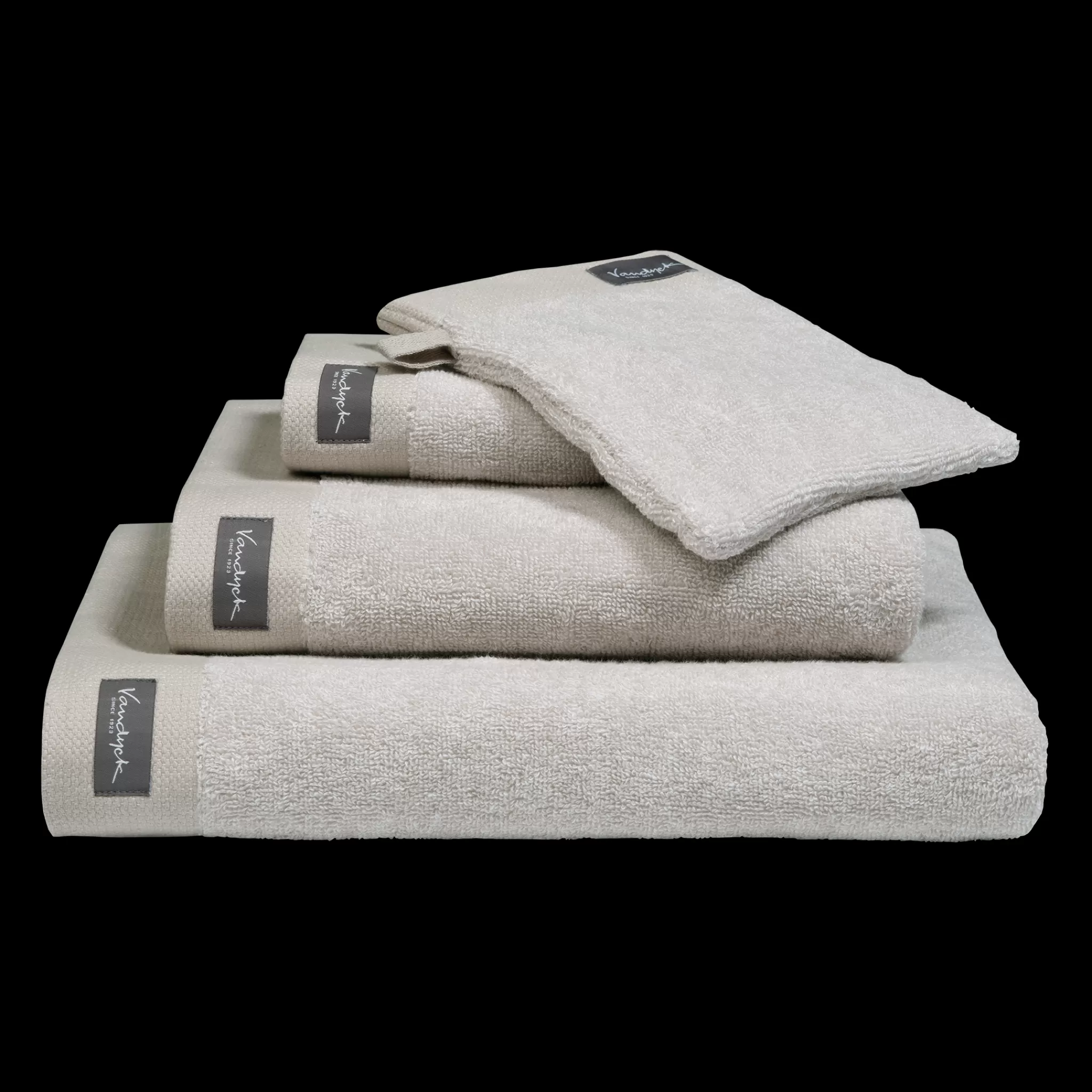 Vandyck Home*Towel Home Mouline Color White (Bakc18201)