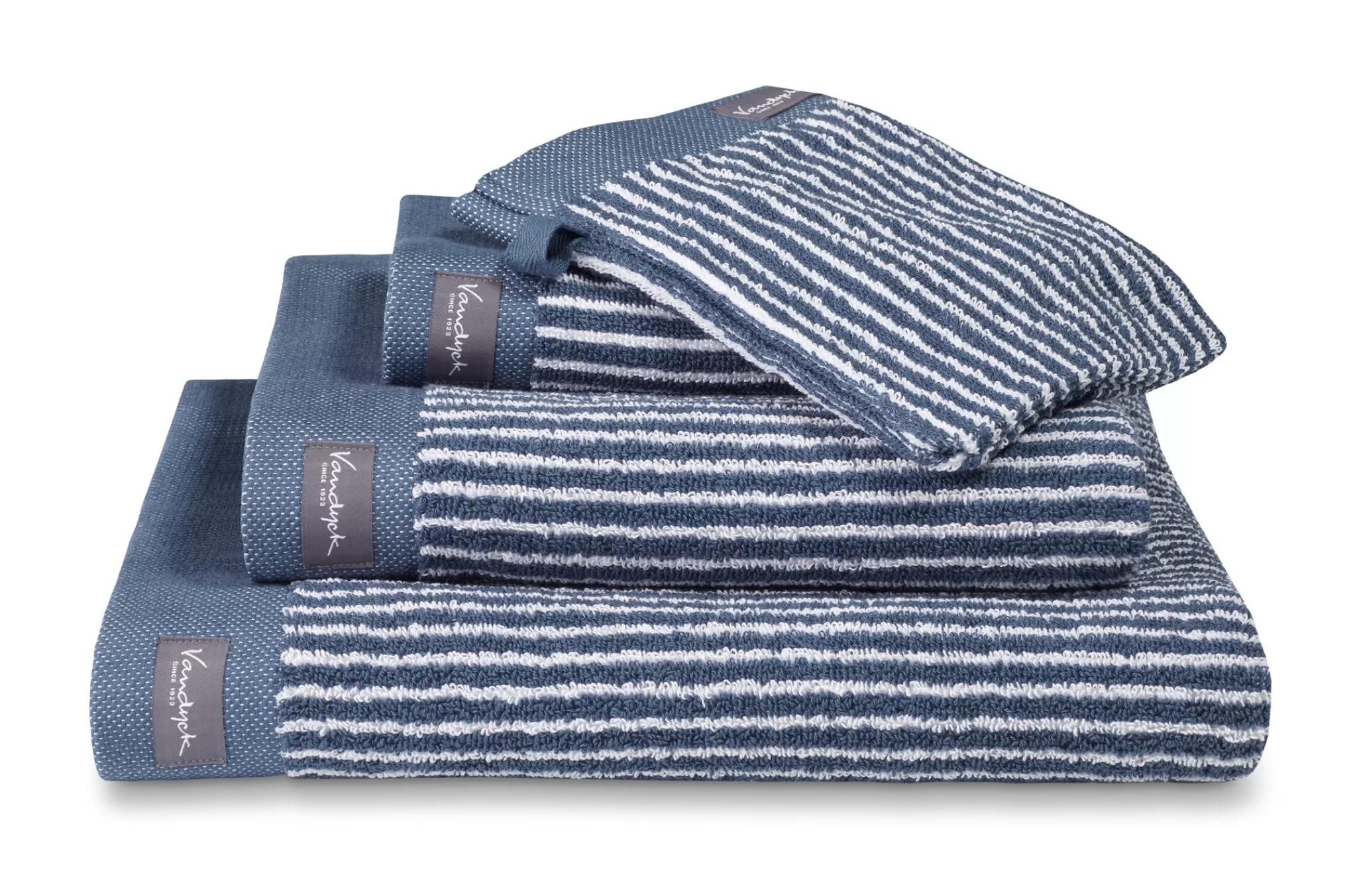Vandyck Home*Towel Home Petit Ligne Color Vintage Blue (Bakc15101)