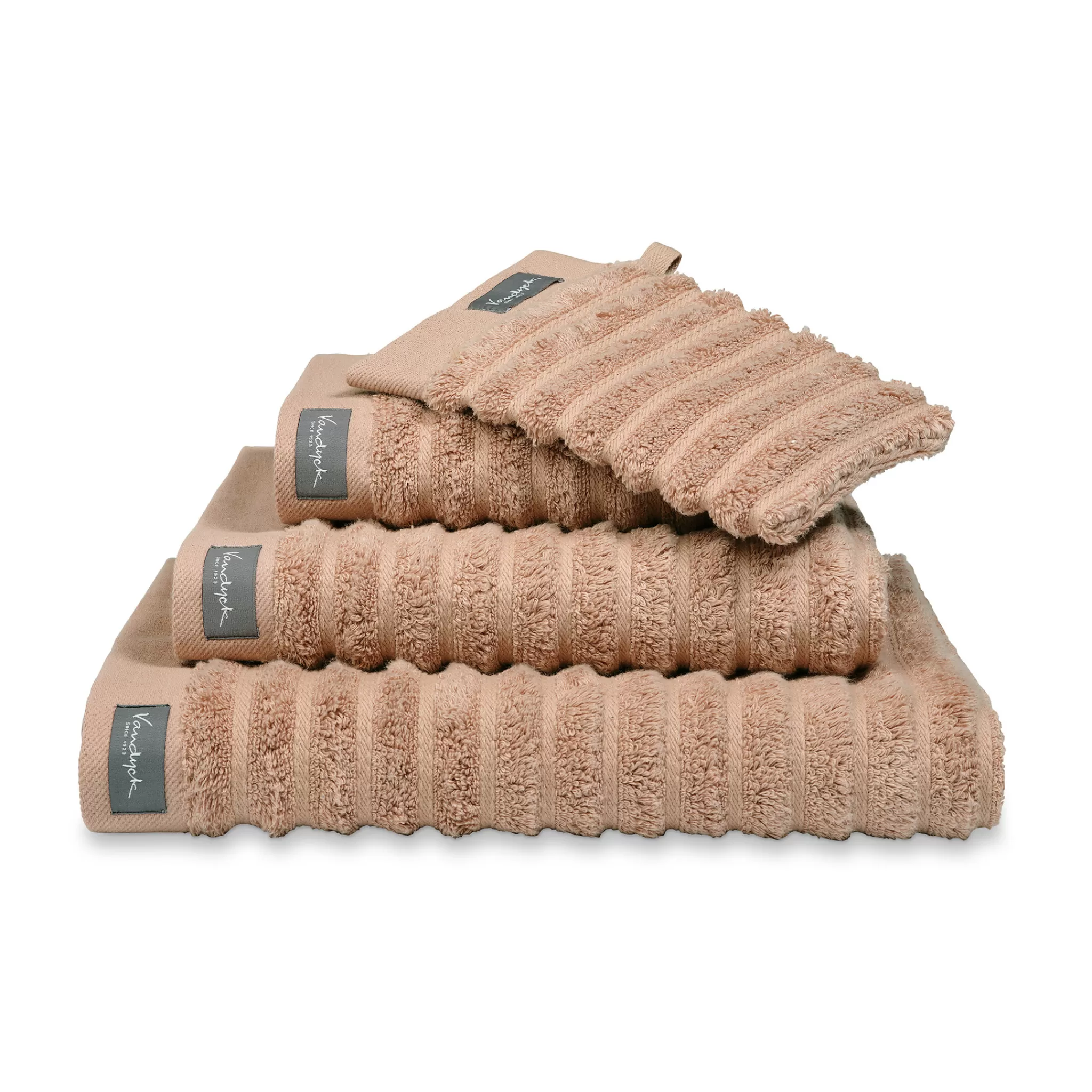 Vandyck Home*Towel Home Wave Praline-163