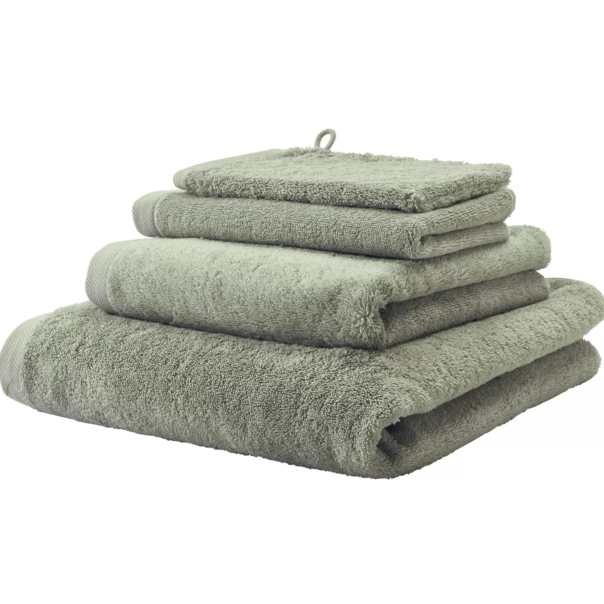 Aquanova London*Towel London Thyme-293 (Lontw-293), Light Green