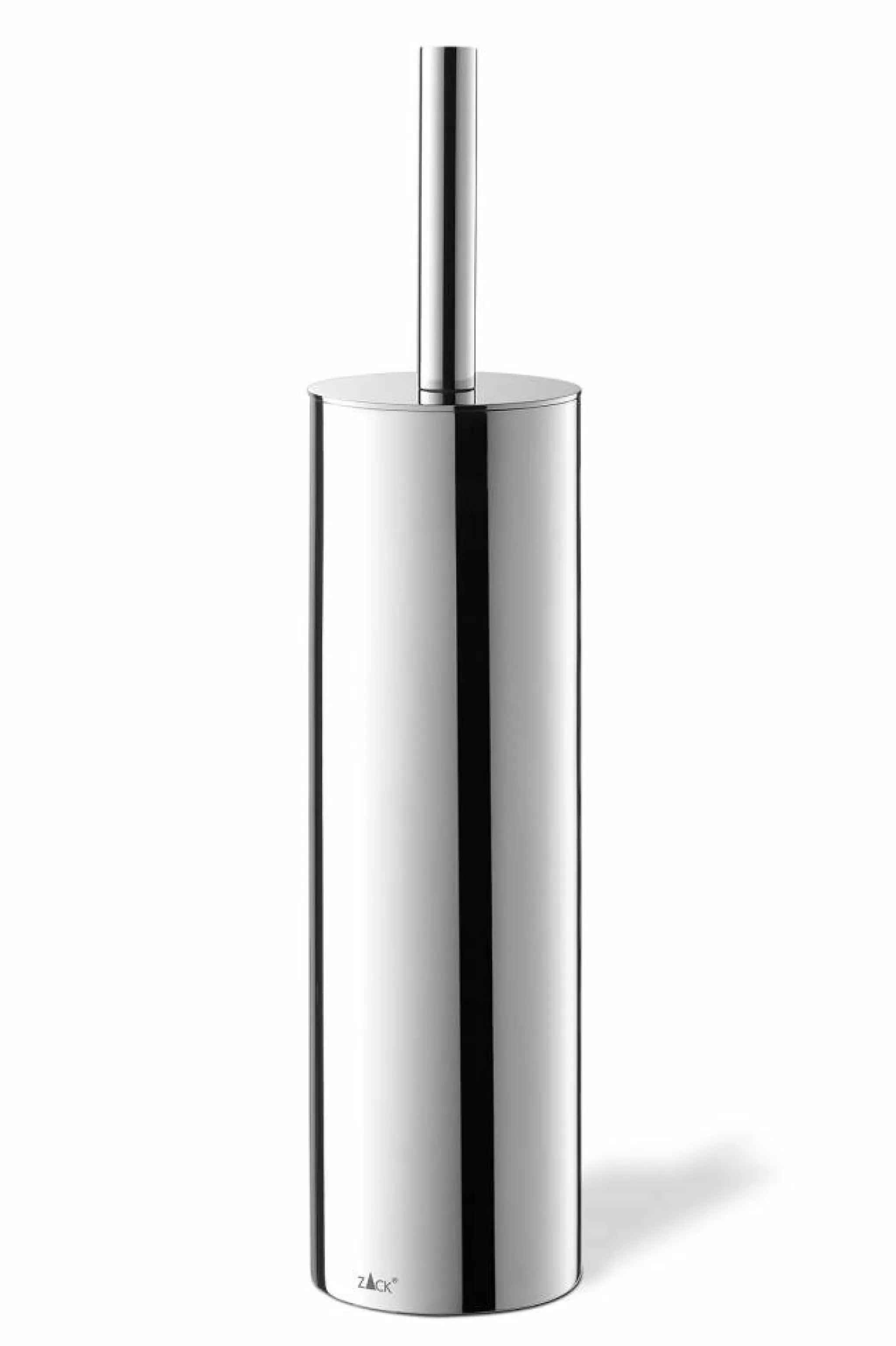 Zack Toilet Brush Holder*Tubo Toilet Brush Set Standing 40069 (Gloss)