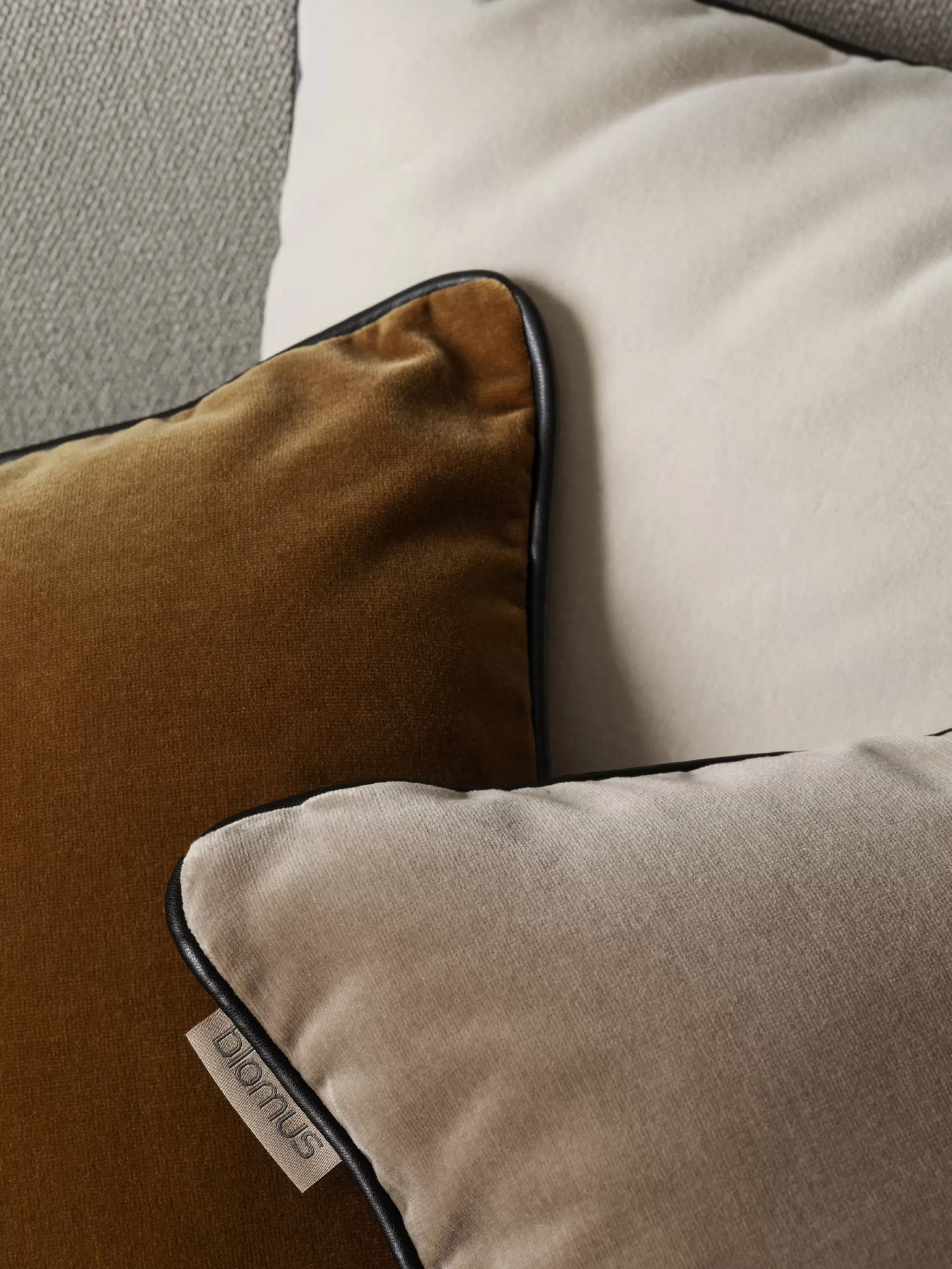 Blomus Decorative Pillows*Velvet Cushion Cover 40X60 - Tan (66573)