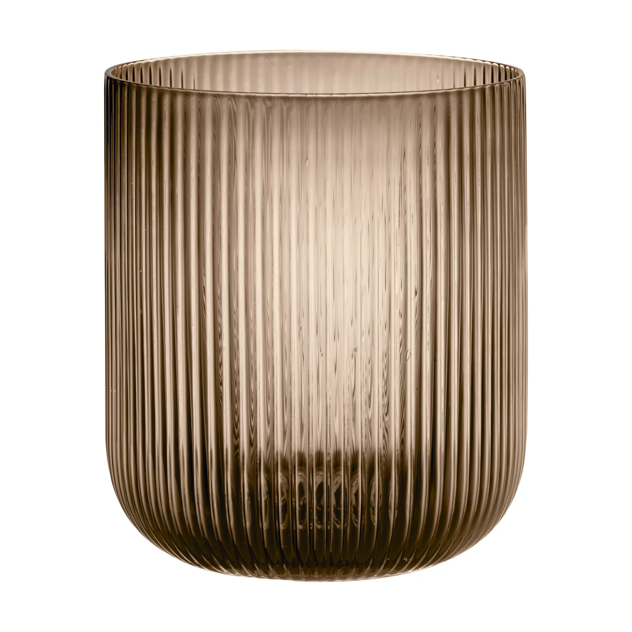Best Ven Wind Light / Candle Holder Coffee O 17.5 Cm - Large (66253) Lantern