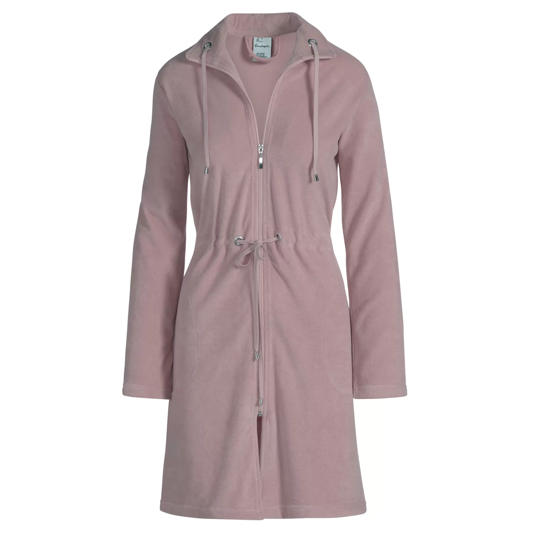 Vandyck Short Bathrobe*Vogue Bathrobe Color Violet (Bage20107)